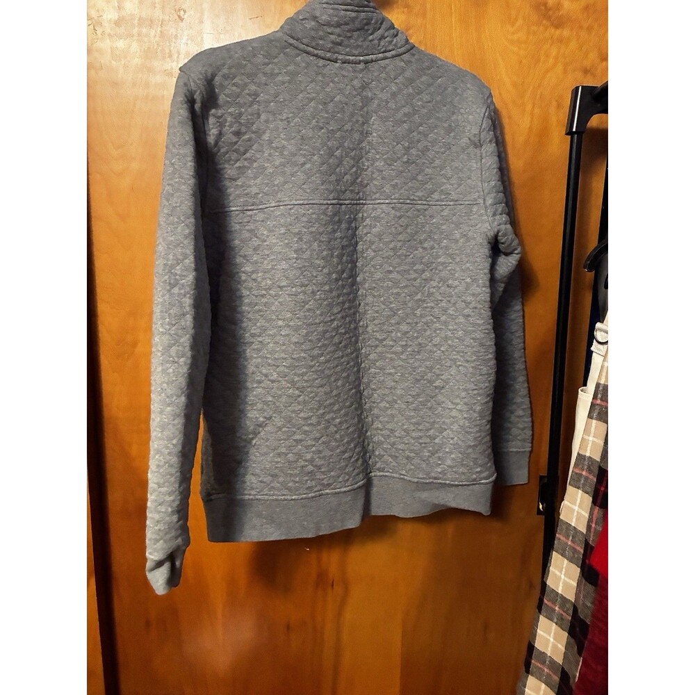 Patagonia Diamond Quilted Snap T Jacket Pullover Gray Women’s M 40th Anniversary - Picture 10 of 12